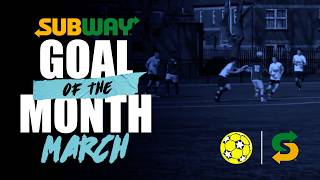 Subway March Goal of the Month