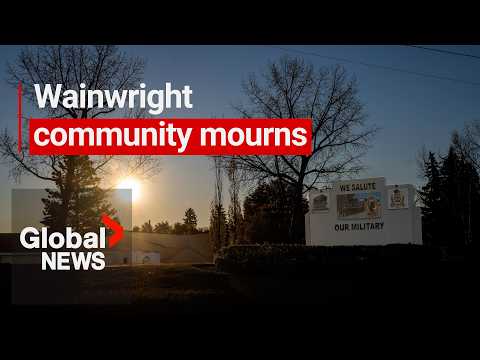 Town of Wainwright reacts to military base tragedy