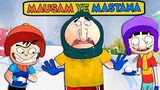 Bandbudh Aur Budbak - New Epi - 95 - Mausam Ye Mastana Funny Hindi Cartoon For Kids - Zee Kids screenshot 5