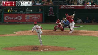 PHI@LAA: Anderson fans Trout for first career K