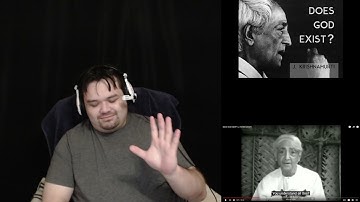 Krishnamurti Does God Exist React