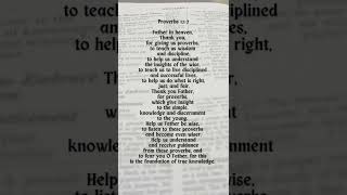 Proverbs 1:1-7 – The Beginning of Wisdom 📖🌟