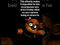 How does freddy work in fnaf 1