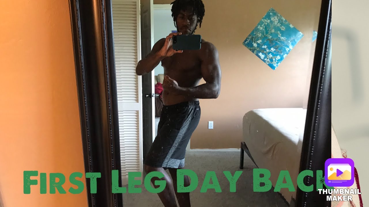 First Leg Day Back In The Gym - YouTube