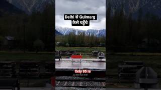 दिल्ली से Gulmarg कैसे पहुँचे | Delhi To Gulmarg | Itinerary| Kashmir | #gulmarg #srinagar #kashmir