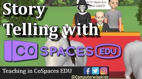 Story Telling with CodeSpaces EDU