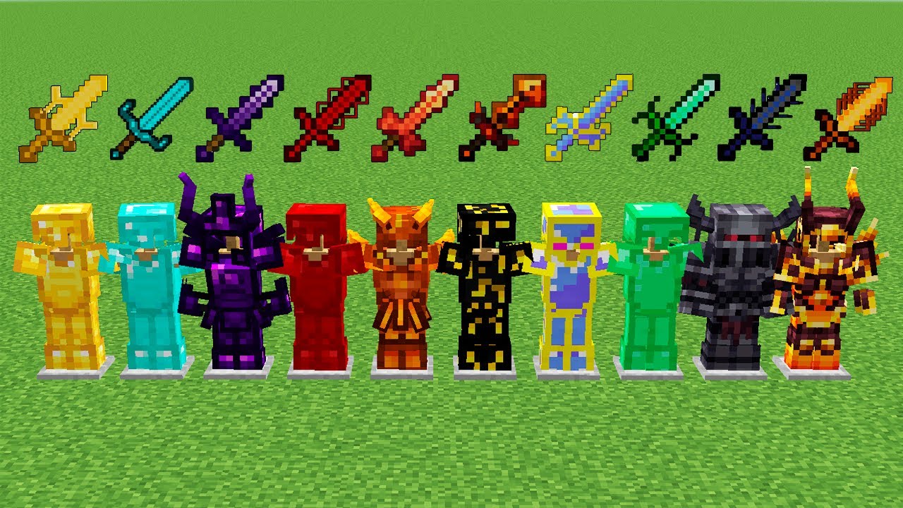 Which of the Armor is Strongest in Minecraft? - YouTube