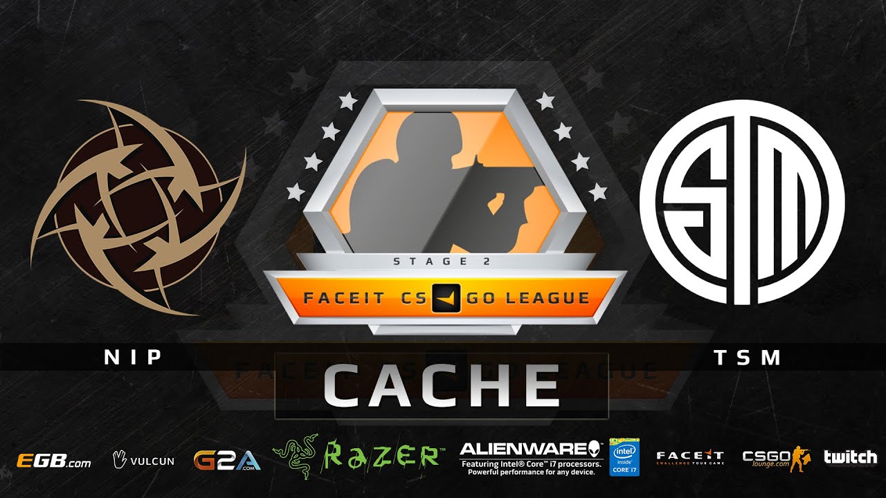 NiP vs TSM - Cache (FACEIT League 2015 Stage 2 EU)