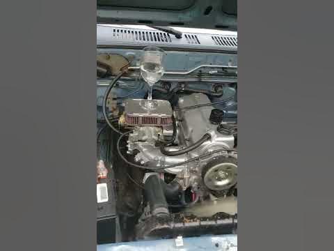 1986 Mazda B2000 - Engine running after tune up - YouTube