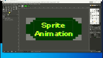 #defold  - Sprite Animation from #gimp