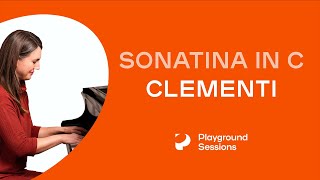 How to play 'Sonatina in C' by Clementi on the piano -- Playground Sessions screenshot 5