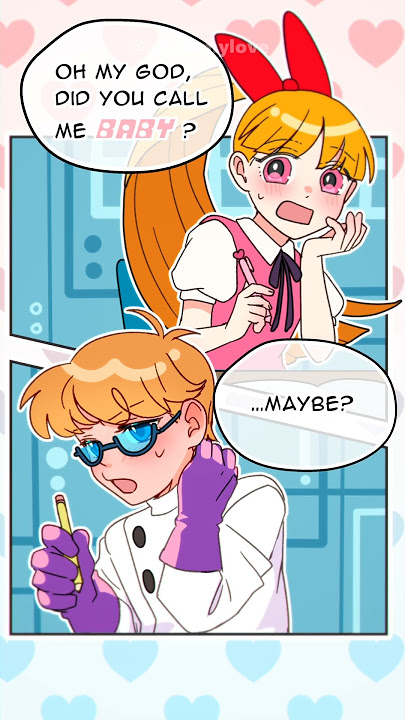 Did you call me BABY!?😳🧪🎀💕 #powerpuffgirls #dexbloss #animation
