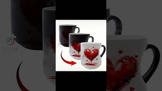 Magical Color Changing Heart Mug | Watch The Hidden Design Appear!