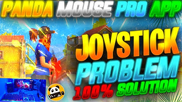 SOLVE JOYSTICK STUCK PROBLEM OF PANDA MOSUE PRO APP|| MOUSE 🖱️ AND KEYBOARD ⌨️ GAMEPLAY||FREE FIRE||