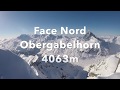 Obergabelhorn face nord  skis suisse valais val danniviers