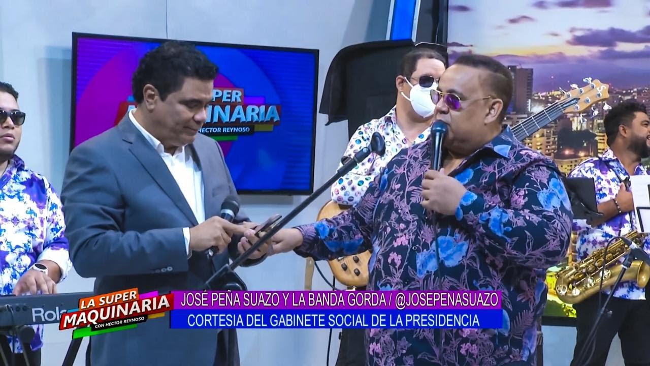 JOSE PEÑA SUAZO EN LA SUPER MAQUINARIA CON HECTOR REYNOSO (PRESENTACION COMPLETA)