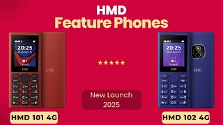 HMD 101 4G \& 102 4G Keypad Mobile Phones In India | New Launch HMD Keypad Phones Starting Rs. 1899
