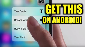 How to get 3d touch on android - NO ROOT
