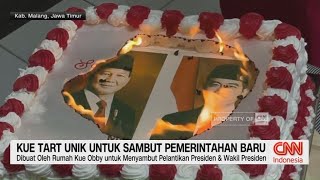Kue Tart Unik Untuk Sambut Pemerintahan Baru