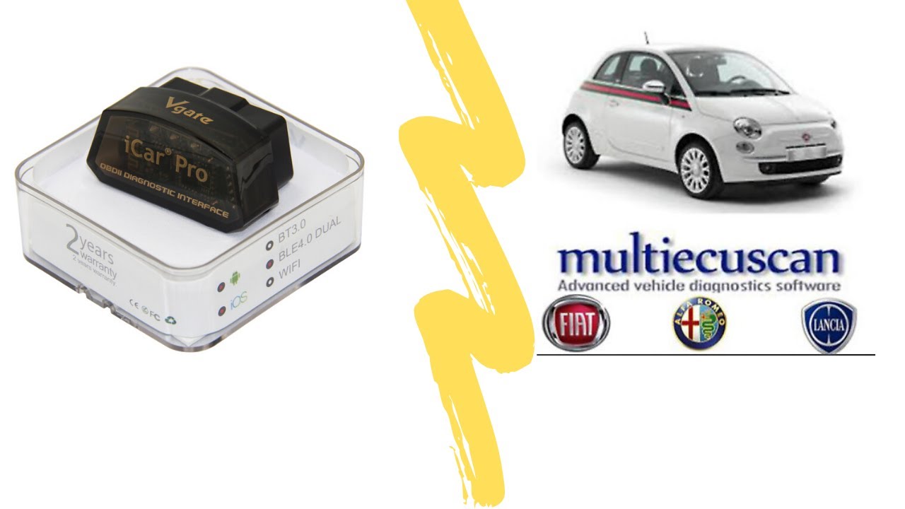 Test MultiEcuScan with Vgate iCar Pro 4.0 - YouTube
