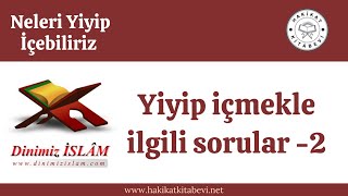 Yiyip Içmekle Ilgili Sorular - 2