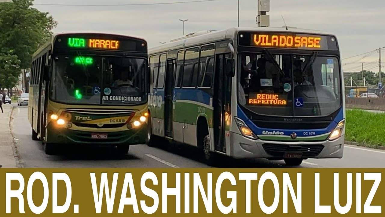Rodovia Washington Luiz-RJ - Movimentação de ônibus #48