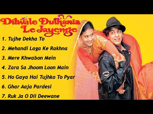 ||Dilwale Dulhania Le Jayenge Movie All Songs||Shahrukh Khan & Kajol||musical world||MUSICAL WORLD|| class=