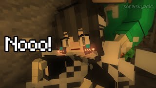 Sapnap Trapped In A Sus Cobweb Minecraft Speedrunner Vs Mrbeasts 1000000 Challenge Animated