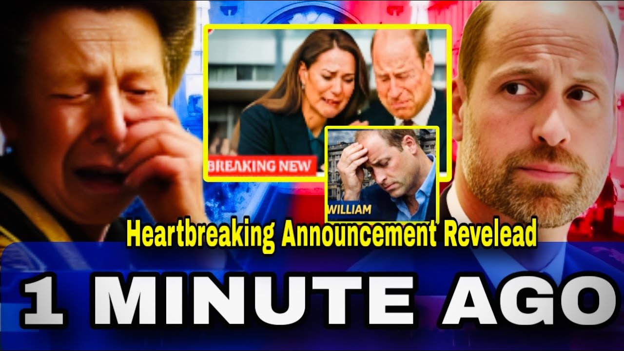 Buckingham CONFIRMS Heartbreaking Announcement About Prince William’s Private Struggle!
