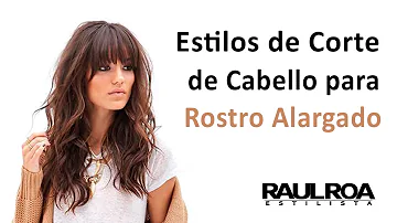 ¿Qué favorece a un rostro alargado?