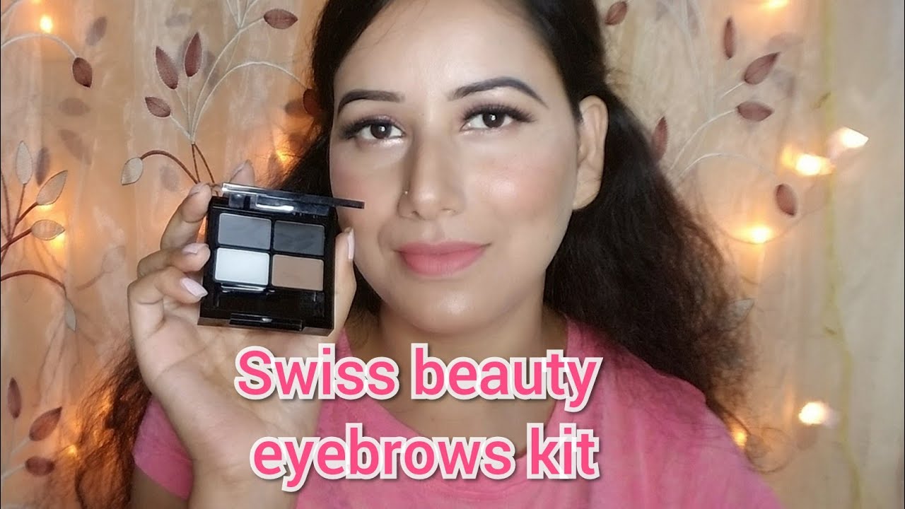 swiss beauty eyebrows kit| review |