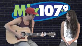 Video voorbeeld van "Alex & Sierra  - Toxic / Thrift Shop (Acoustic live at Mix 107.9)"