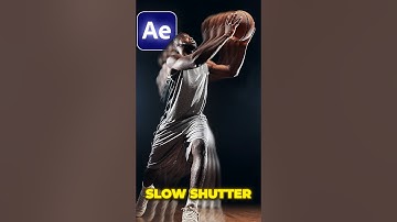 How to Make SLOW SHUTTER EFFECT in After Effects #aftereffects