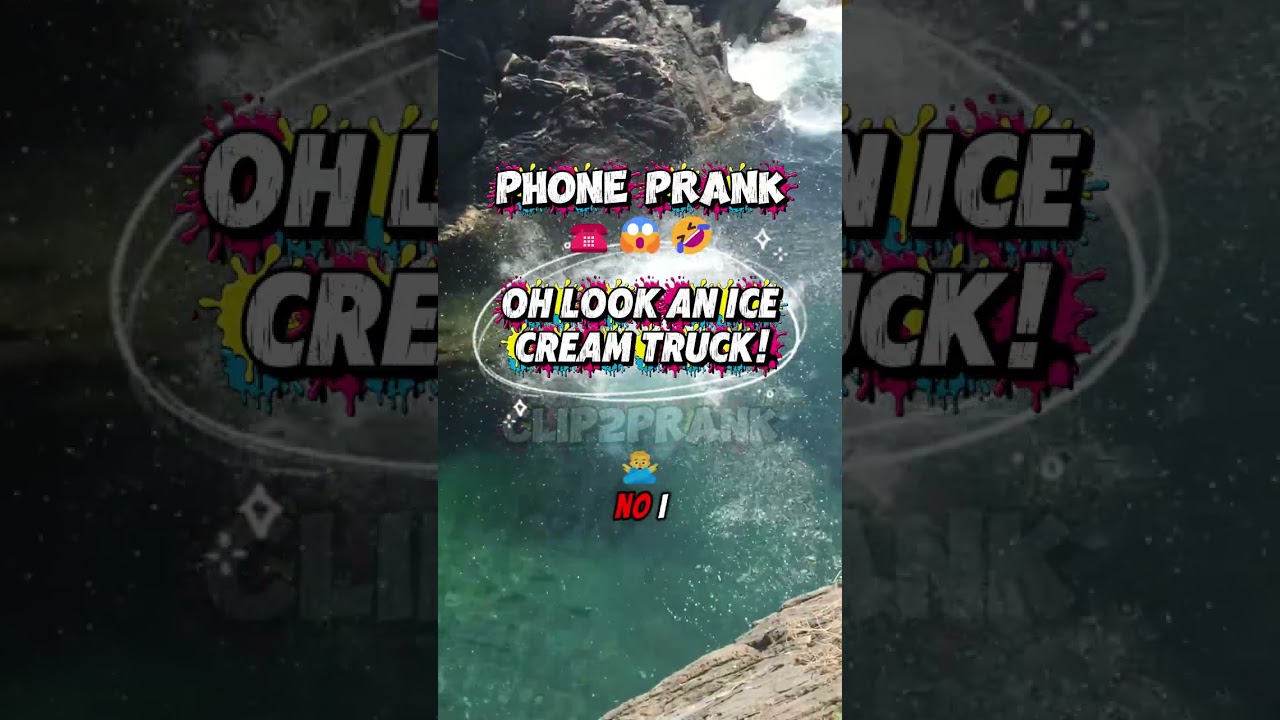 Phone Prank: Hey look it's an Ice Cream Truck! ‼️🍦🍧🤣 