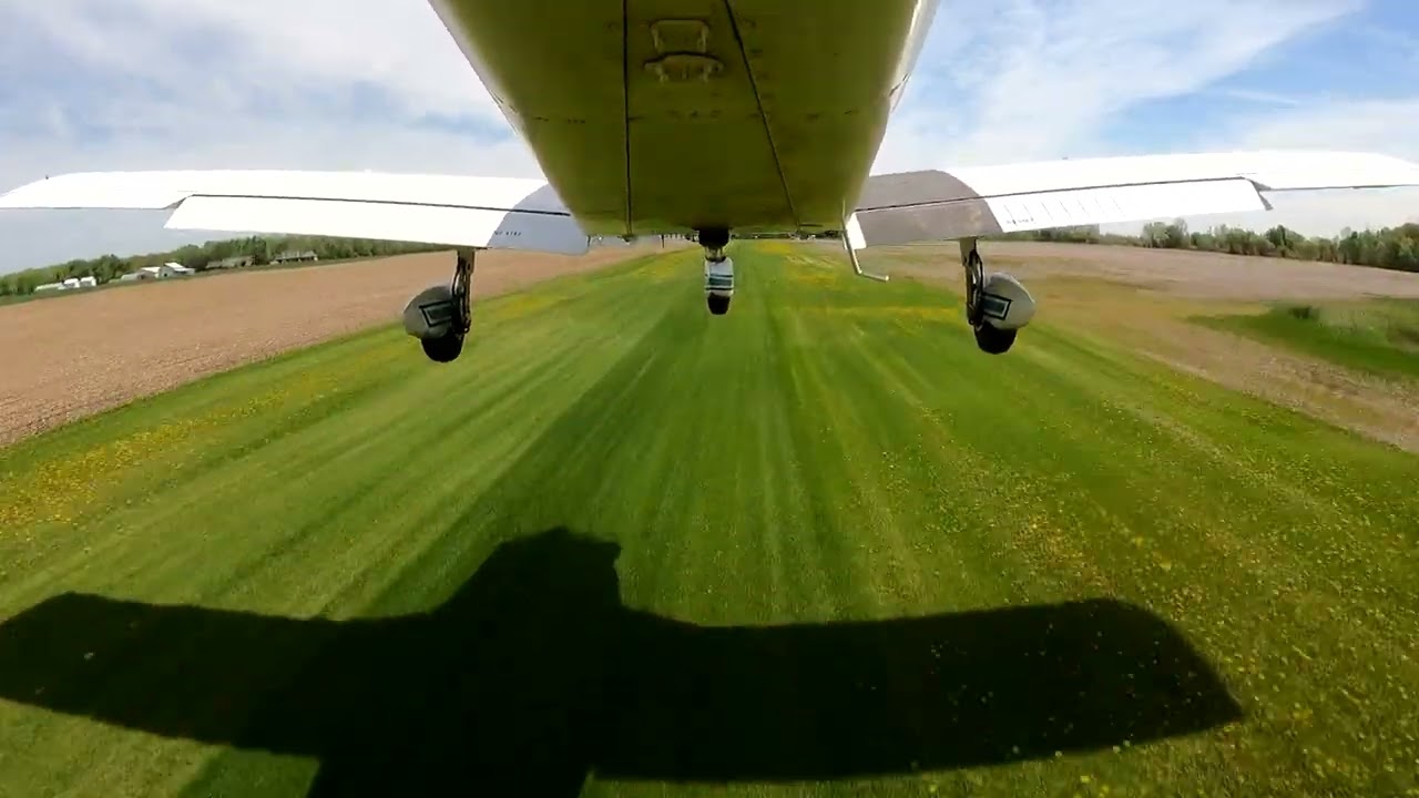Piper 140 Soft Field Takeoff
