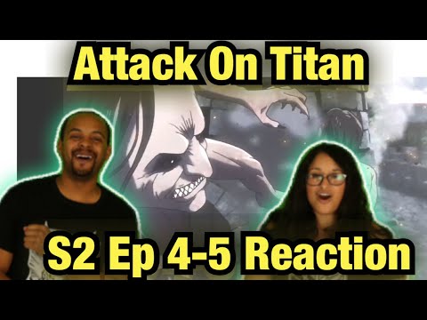 New Titan Appears! Attack On Titan Season 2 Episode 4 Reaction | Aot Reaction Couple Review