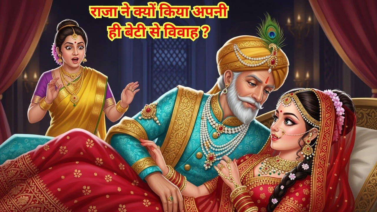 राजा ने अपनी ही बेटी से कर ली शादी 😱 | भाग्य का श्राप | रहस्यमयी कहानी | Moral Story in Hindi