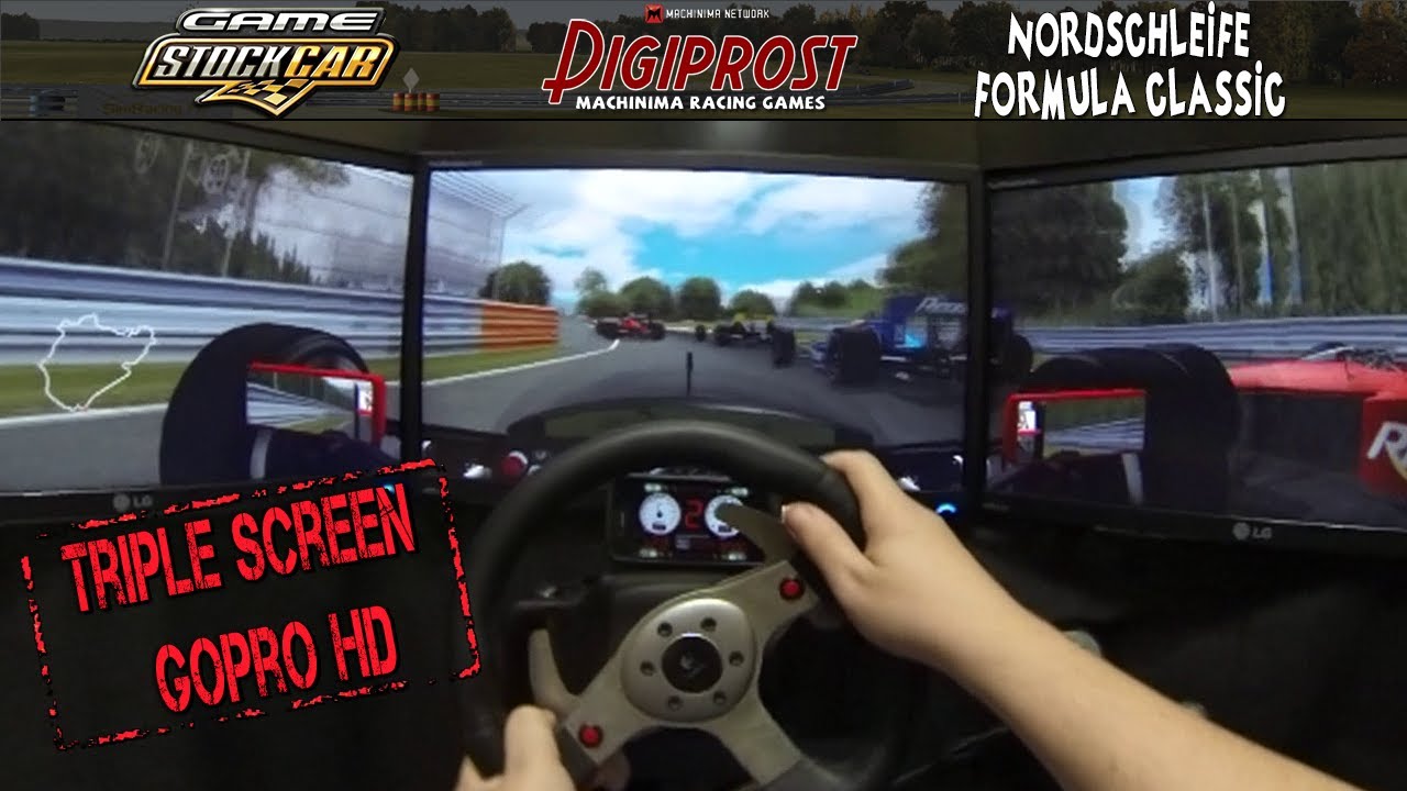 Stock Car Race - Nordschleife @ Formula Classic (Gopro, Triple Screen ...