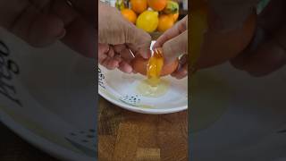 eggs-tra yolk! #satisfying #shorts #trending #viralshorts #short #YouTube