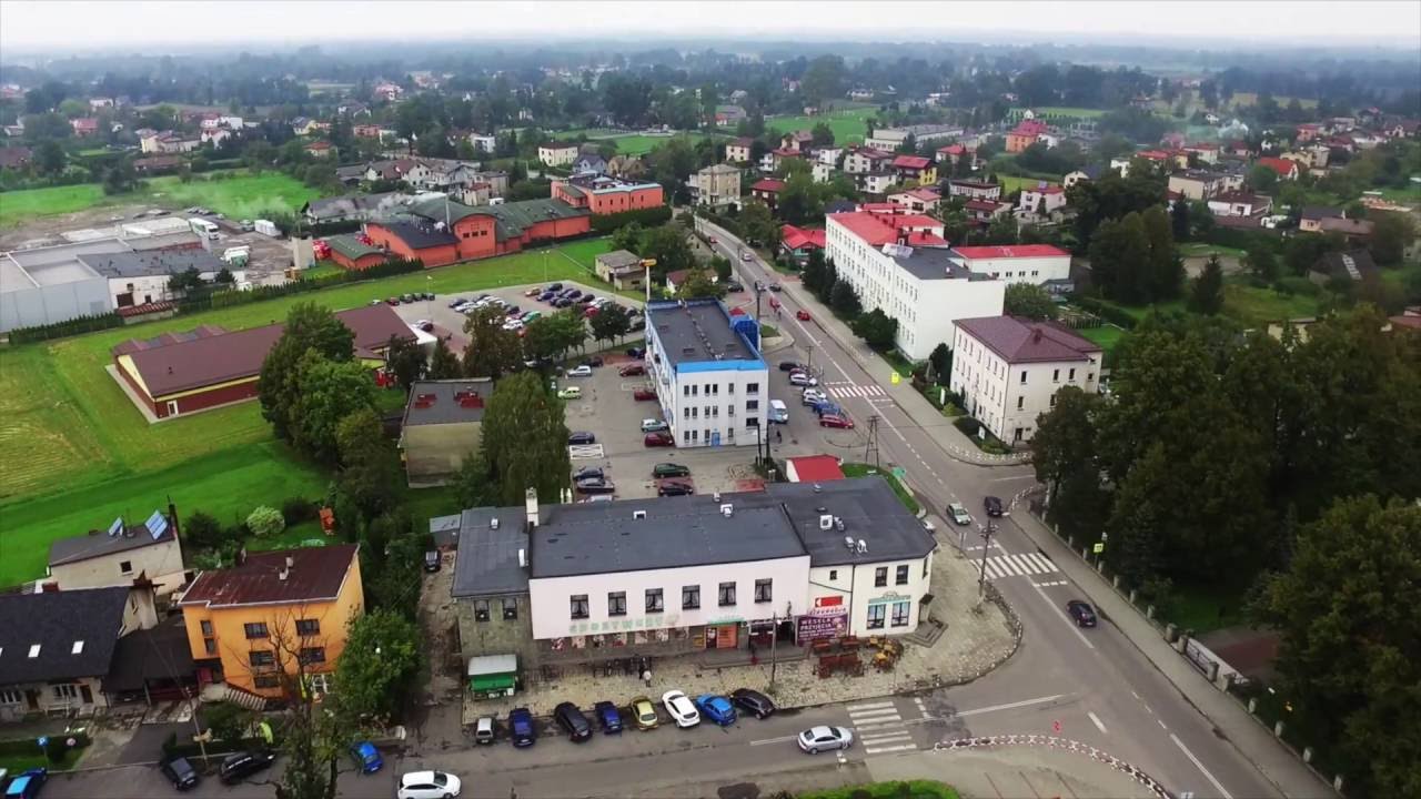 Gmina Chybie z lotu ptaka