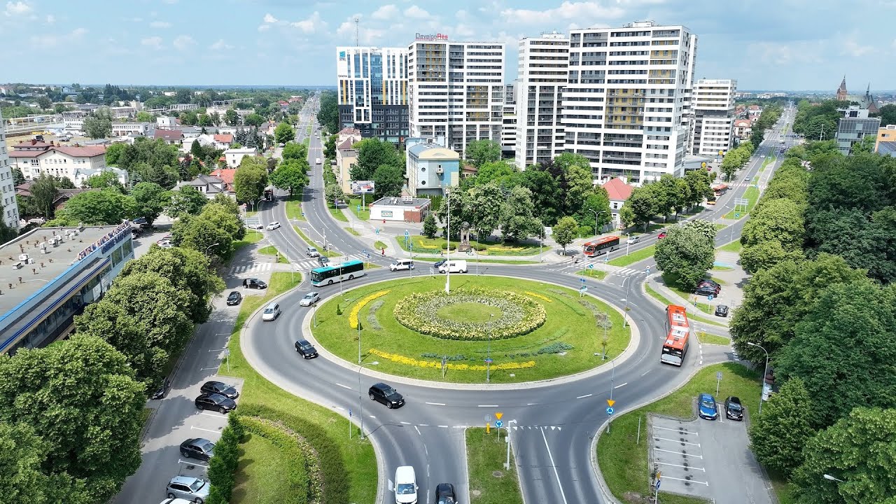 Rzeszów z drona - part 4