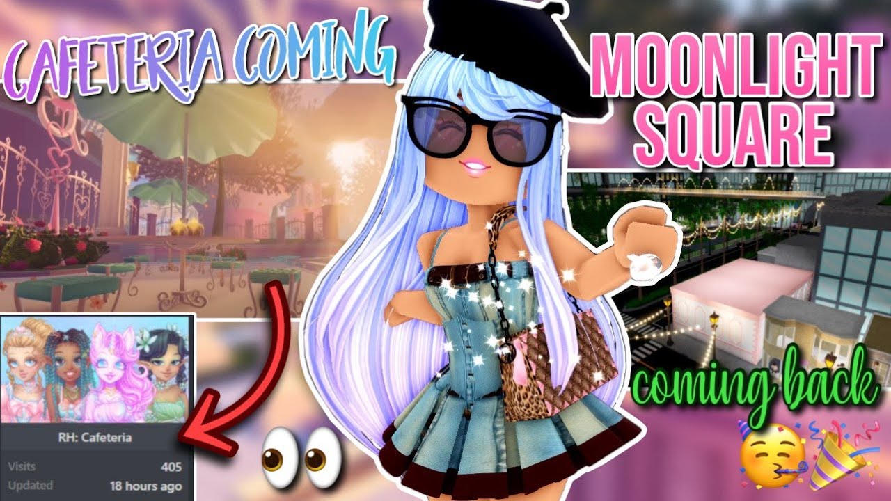 Moonlight square cafe photoshoot (also posted to royale high wiki) :  r/RoyaleHigh_Roblox