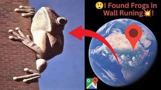💥✨I Found Froge in Wall Running on Google earth🌎#video #froge #googeearth