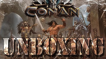 Conan Boardgame Unboxing
