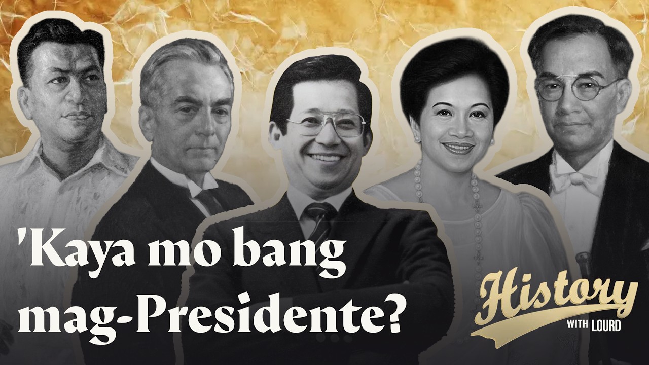 History With Lourd Marathon: Kaya Mo Bang Mag-Presidente?