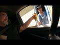 Coffee Lid Check, McDonald&#39;s Drive Thru Fries, Maricopa, Arizona, 17 May 2024, GFH13090
