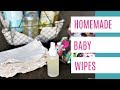 Homemade Baby Wipes - Simple Natural Recipe