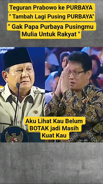 The Moment Prabowo Reprimanded Purbaya Made the Entire Event Laugh with Joy