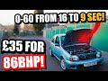 BEST MODS FOR A NISSAN MICRA K11! - 0-60 FROM 15.5 DOWN TO 9.0 SECONDS!