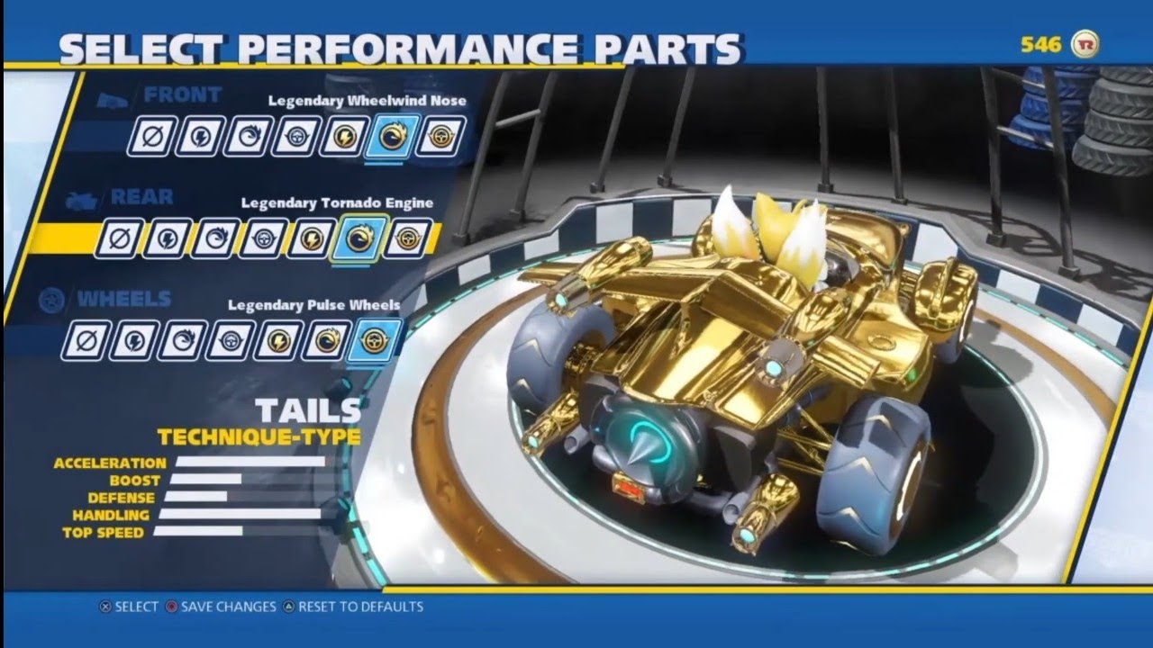 Team Sonic Racing - Singleplayer Team: [37] - Tails Get All LEGENDARY ...